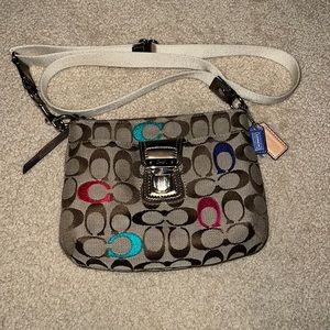 Coach adjustable Crossbody
